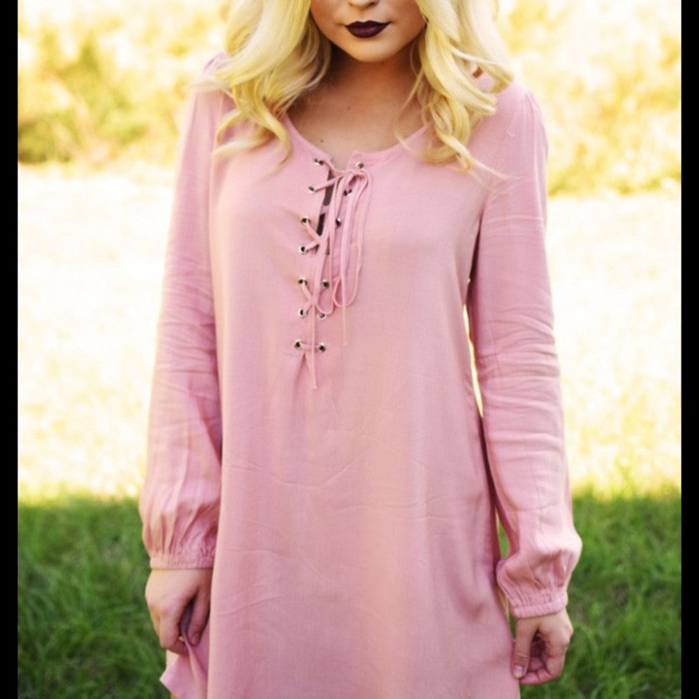 Dusty Pink Dress